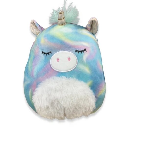 Squishmallow Rodina  rainbow Unicorn NWT 3.5IN - Picture 1 of 10